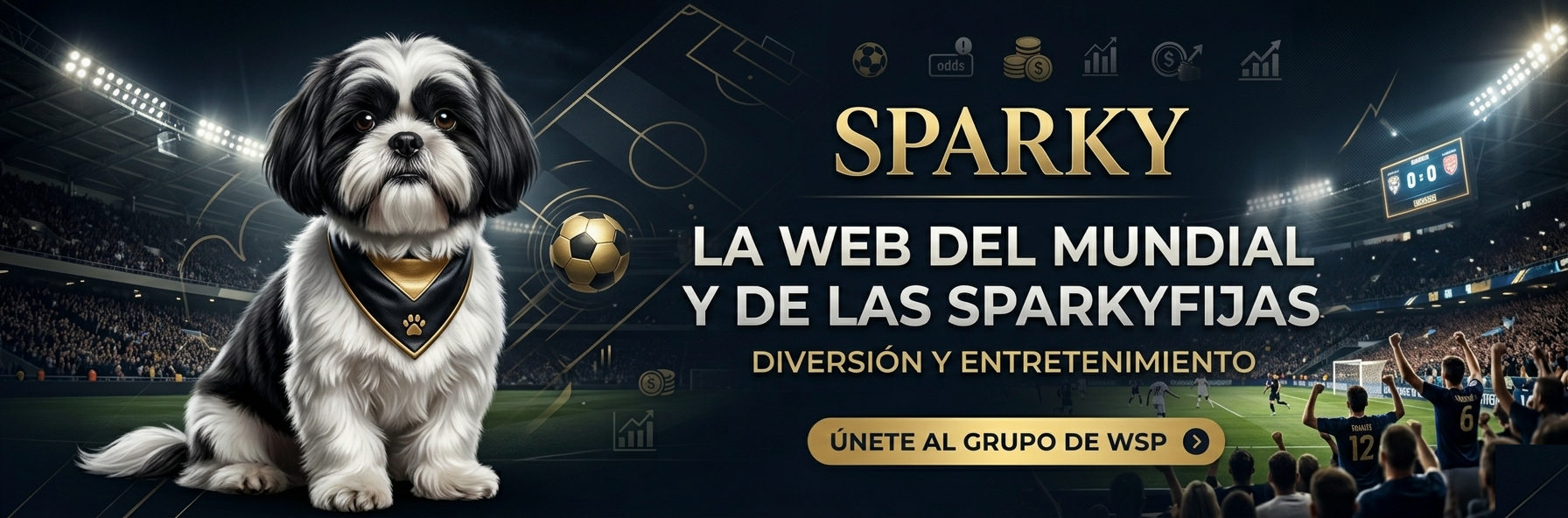 SPARKY Copa Mundial 2026 Banner