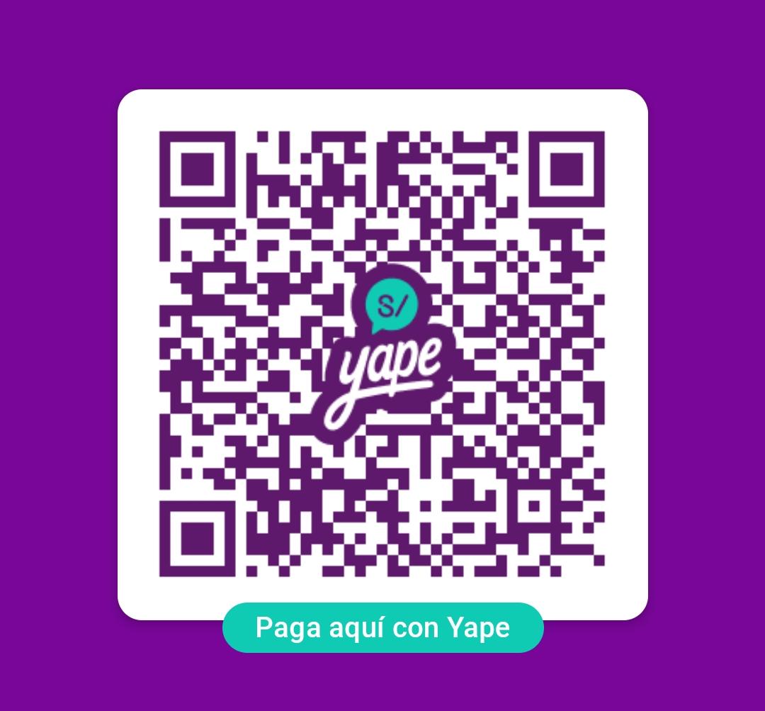 Código QR Yape SPARKY